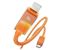 USAMS Kabel 30W USB-C do Lightning 1.2m pomarańczowy - 1490218 - zdjęcie 2